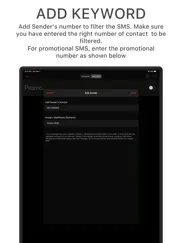 spamsms - block junk messages ipad images 3