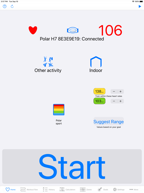 Screenshot #4 pour Zones Cardio