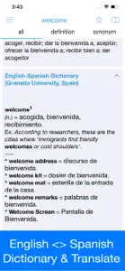 Spanish Dictionary - Dict Box screenshot #1 for iPhone