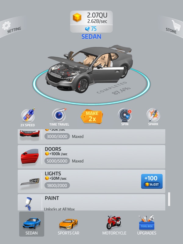 Idle Car ! screenshot 8