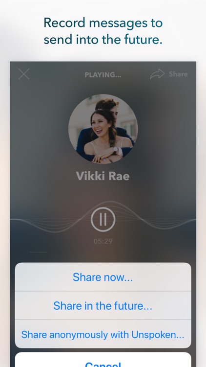 Unspoken: Voice mailbox