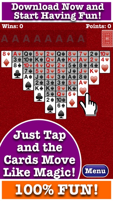 Screenshot #1 pour Double Deck Solitaire