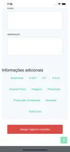 Meus Pacientes Online screenshot #5 for iPhone