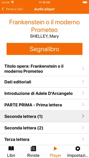 Libro Parlato CILP App screenshot 1