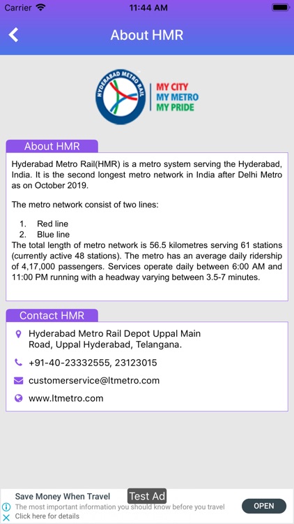 HMR Hyderabad Metro screenshot-8