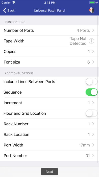 Screenshot #3 pour Panduit Easy-Mark Network