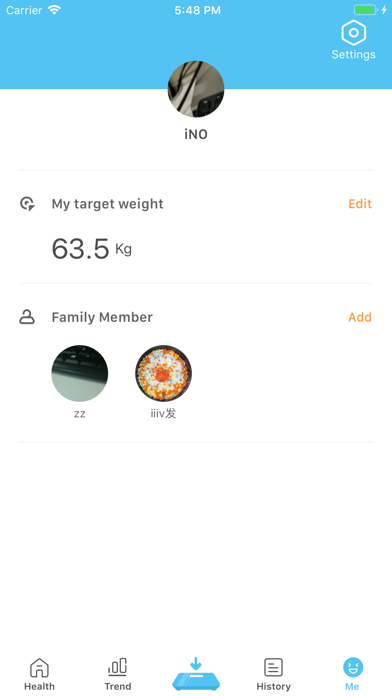 iNO Health Screenshot