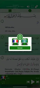 Coran Audio mp3 Français Arabe screenshot #5 for iPhone