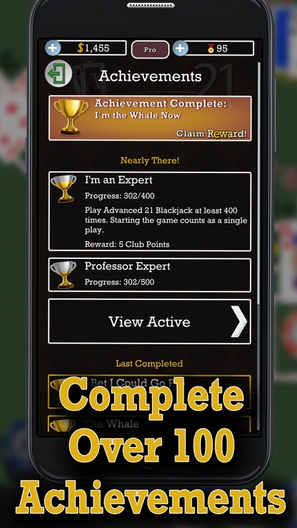 Advanced 21 Blackjack screenshot-6