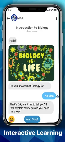 Game screenshot Nina - Biology Chatbot mod apk