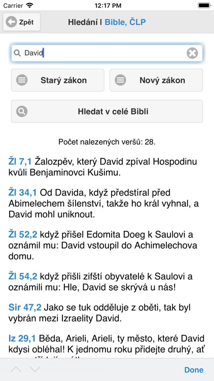 Bible, ČLP