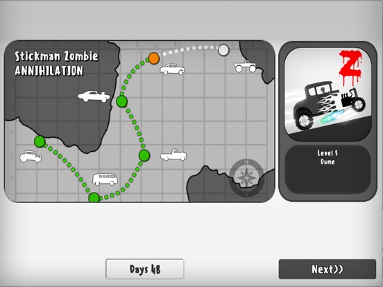 Stickman Zombie Destruction iPad screenshot 4 - Games app