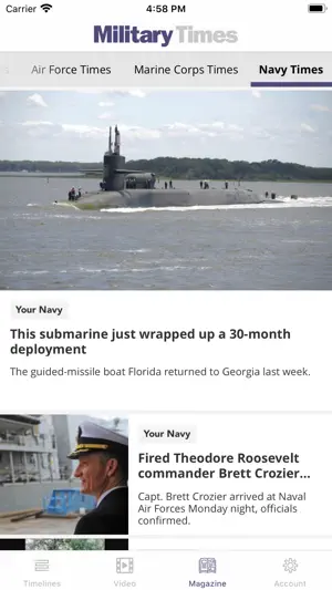Military Times screenshot 2