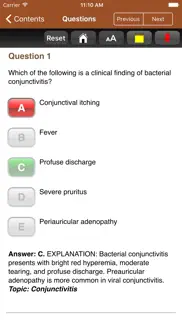 physician assistant review 3/e iphone screenshot 3