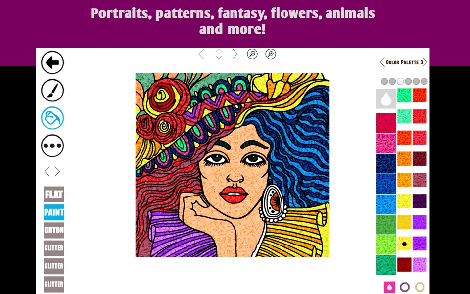 #3. Coloring Book- Stress relaxing (macOS) By: Muhammad Nasir