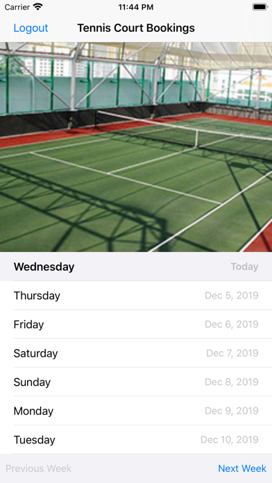 App screenshot