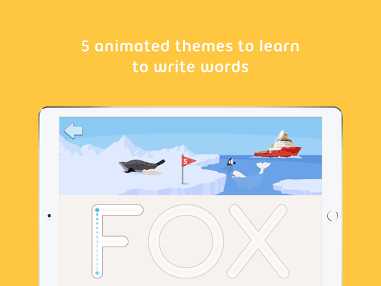 iTrace — handwriting for kids iPad app afbeelding 8