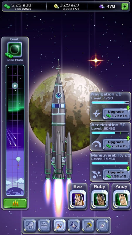 Idle Tycoon: Space Company screenshot 2