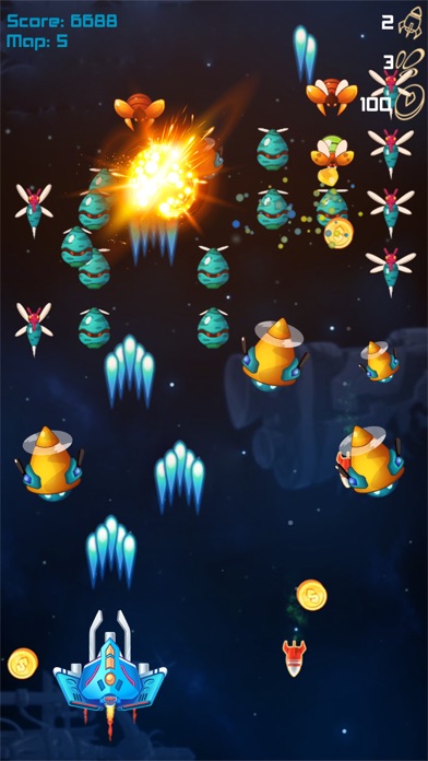 Screenshot #3 pour Galaxy Attack Alien Shooter II