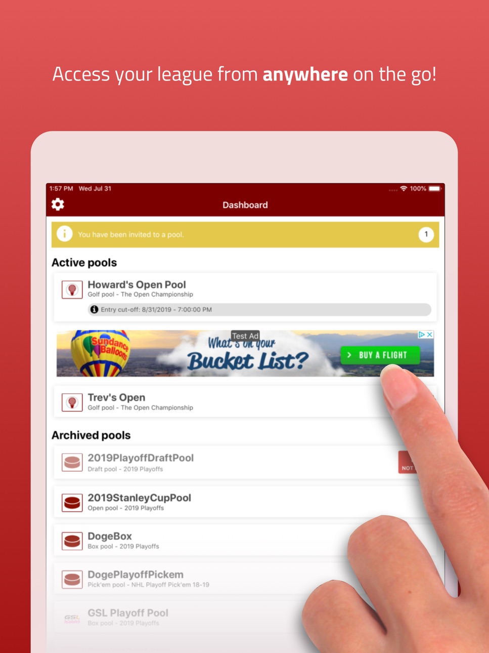 iPad screenshot