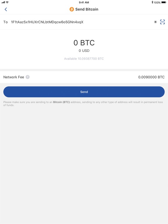 Screenshot #6 pour Mobi - Crypto Asset Wallet