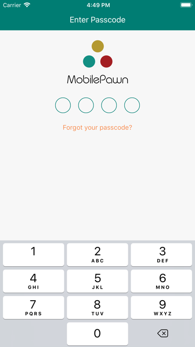 How to cancel & delete MobilePawn from iphone & ipad 2