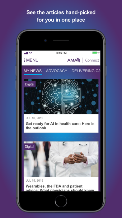 AMA Connect Screenshot