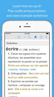 french dictionary & thesaurus iphone screenshot 2