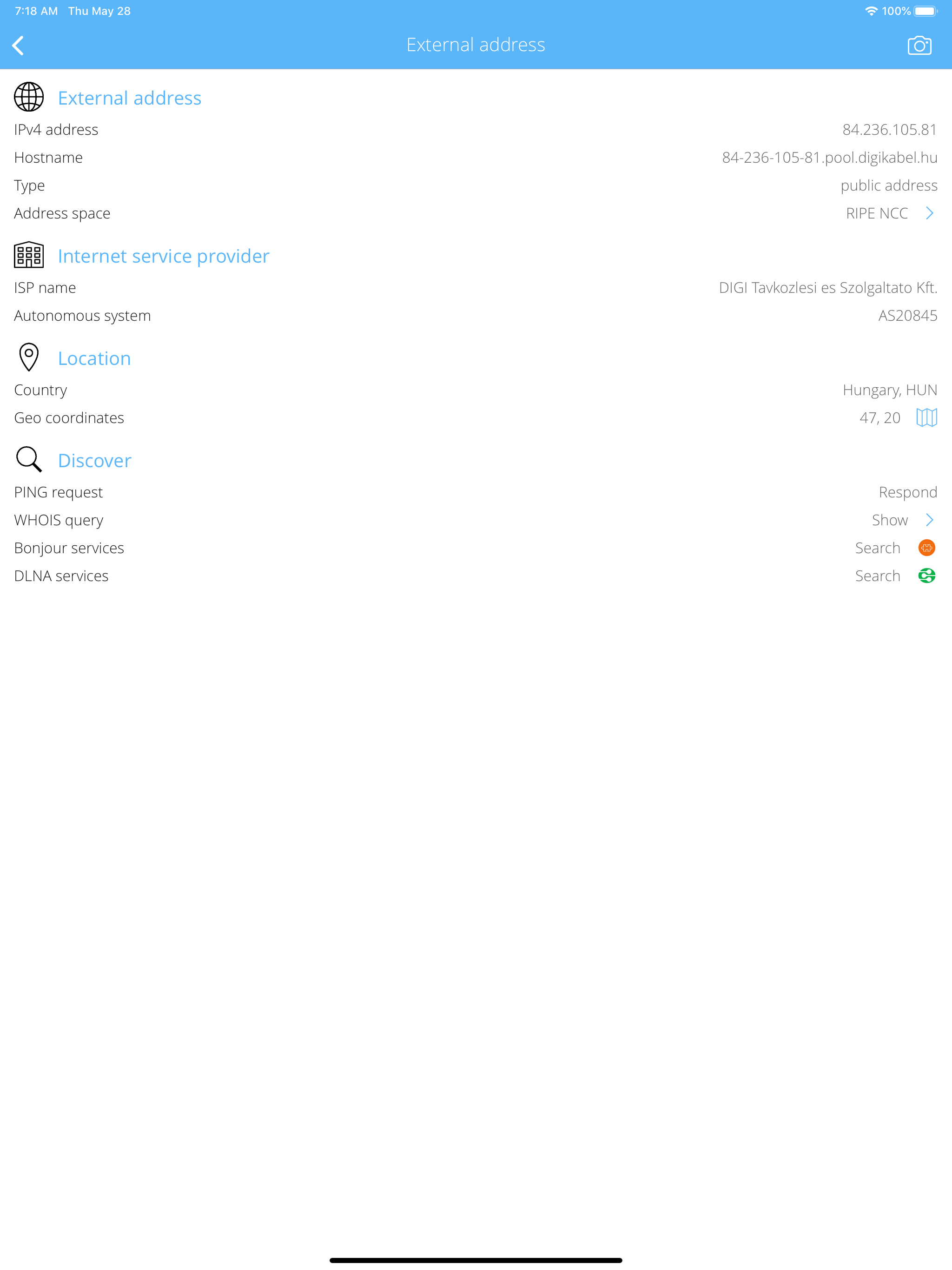 VPN Info screenshot 16