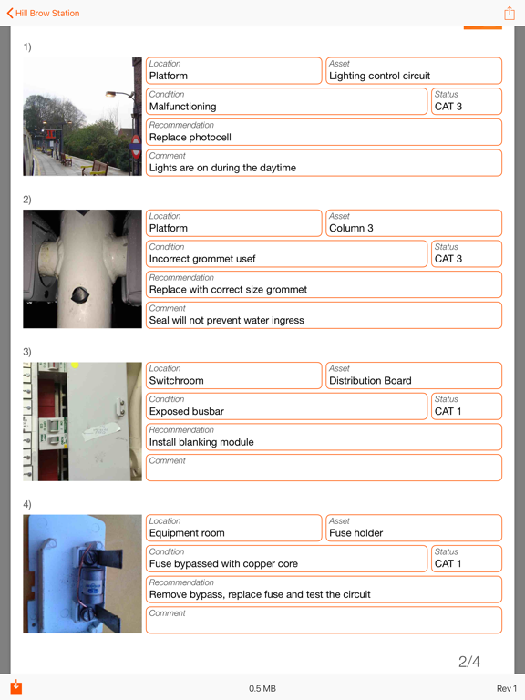 Site Report 2 iPad screenshot 7 - Productivity app
