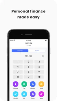 easy finance - expense tracker iphone screenshot 1