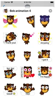 How to cancel & delete beb animation 4 stickers 3