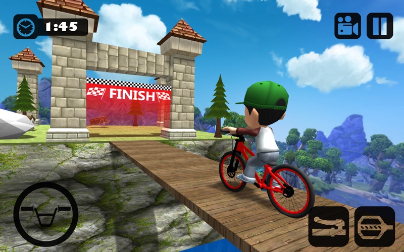 Screenshot #3 pour BMX Rider 3D