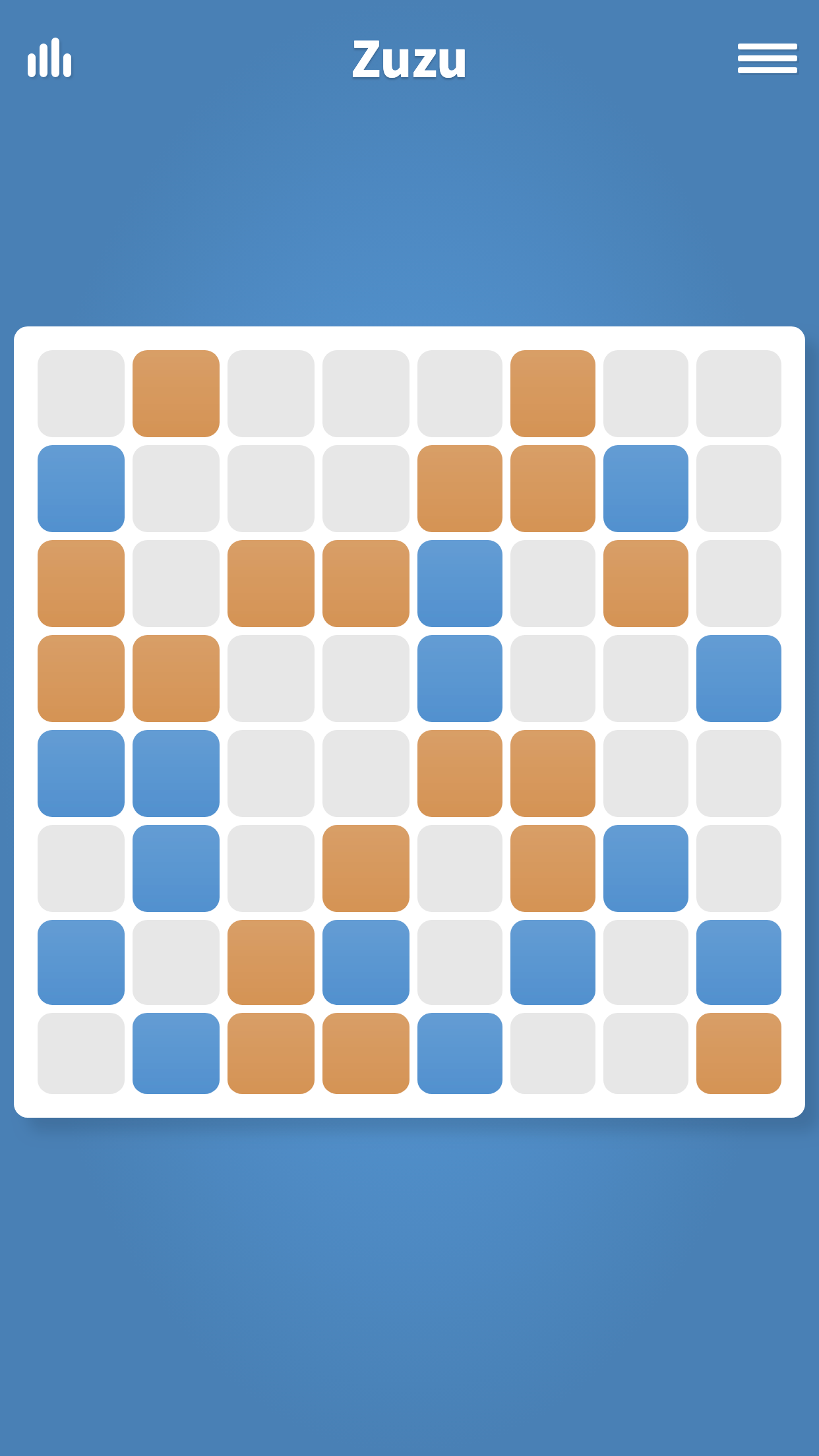 Zuzu · Binary Puzzle Game