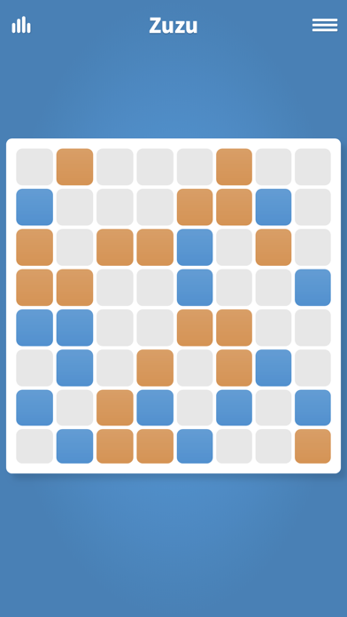 Zuzu · Binary Puzzle Game Screenshot