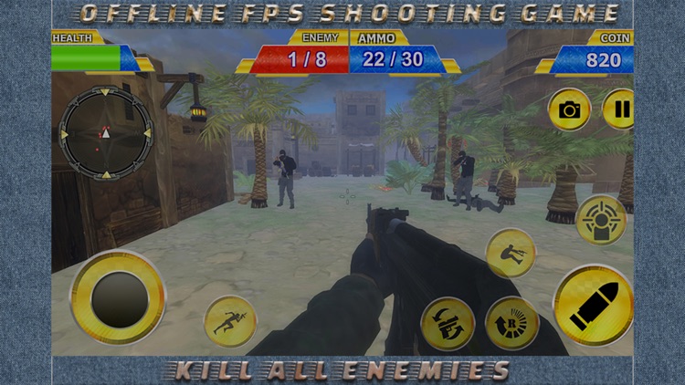 Modern FPS Shooting Free Fire screenshot-3