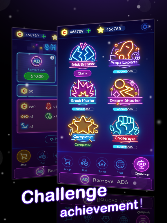 Crystal Blast - Brick Balls iPad screenshot 4 - Games app