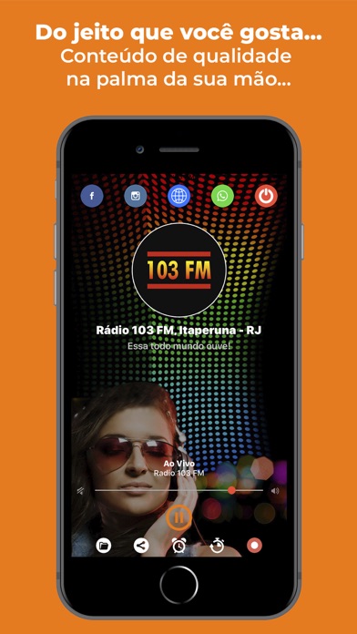 Rádio 103 FM Itaperuna, RJ screenshot 2