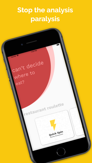 Screenshot #1 pour Restaurant Roulette - Decider