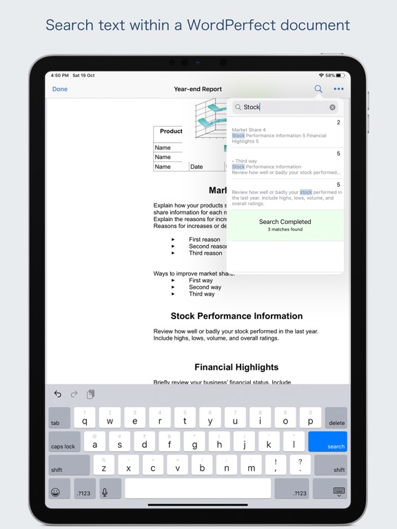 Screenshot #5 pour WPD Reader - for WordPerfect