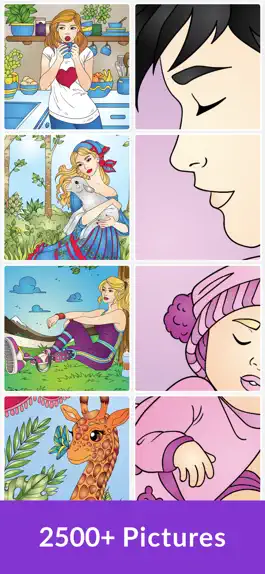 Game screenshot Colorgram: Adult coloring book apk