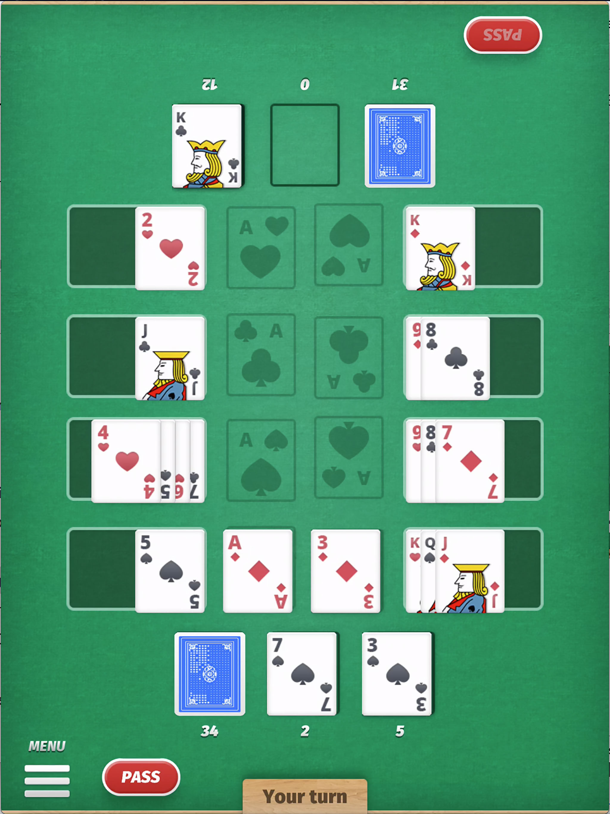 Russian bank - card game