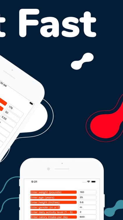 Fast Weight Loss Calculator