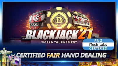 Blackjack 21-World Tournament Screenshot