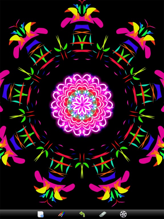 Kaleidoscope Drawing Padのおすすめ画像2