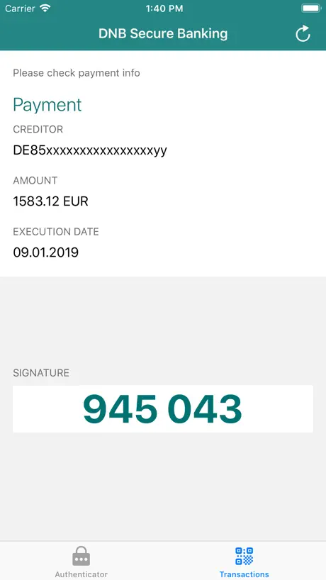 DNB Authenticator