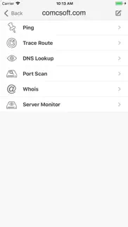inettools - ping,dns,port scan iphone screenshot 3