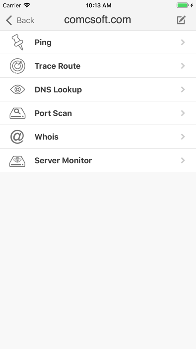 iNetTools - Ping,DNS,Port Scan Screenshot