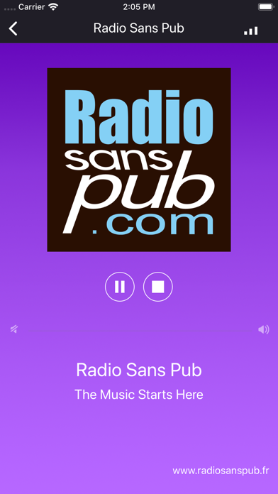 Radio sans pub screenshot 2