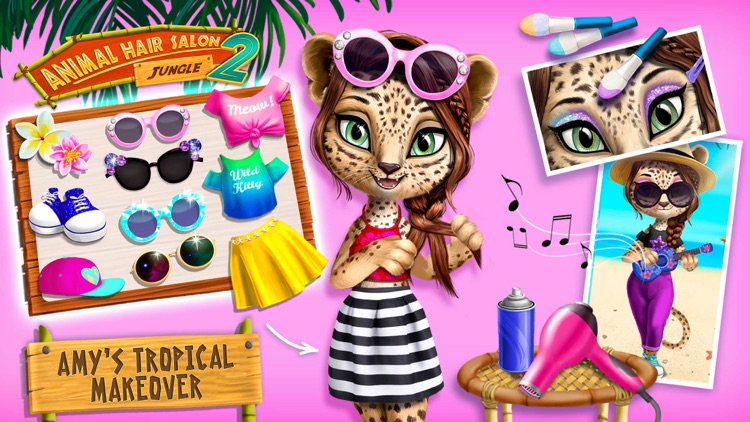 Jungle Animal Hair Salon 2 screenshot-5